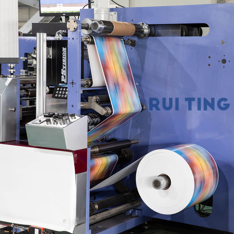 Maszyna do drukowania papieru flexo w linii wysoka trwałość i trwałość druku